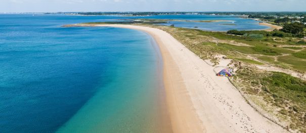 plage st pierre locmariaquer © thibault poriel - OTI baie de quiberon